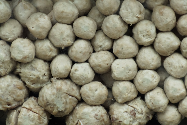 肉丸为背景图片下载