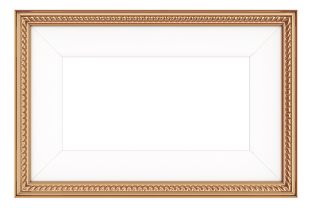 装饰金相框与路路通的照片图片下载