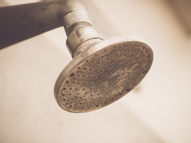 旧淋浴头与地方你的文本图片下载