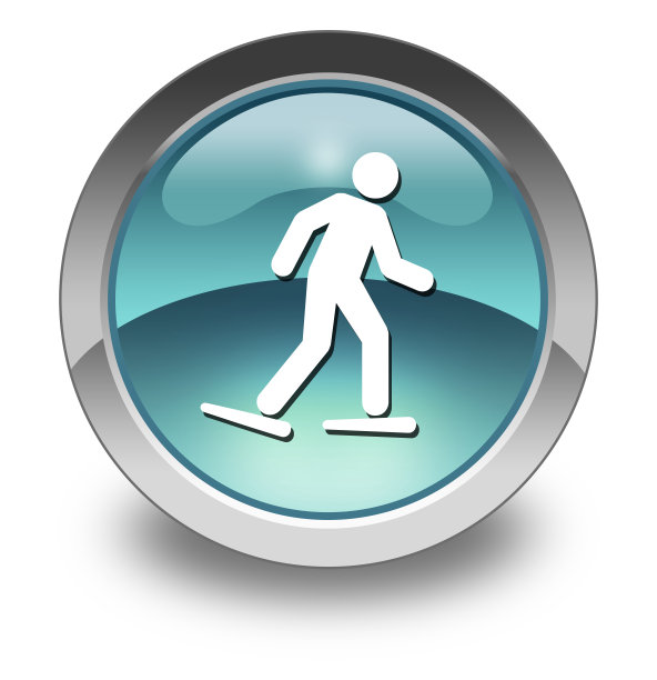 图标，按钮，象形图雪鞋图片下载