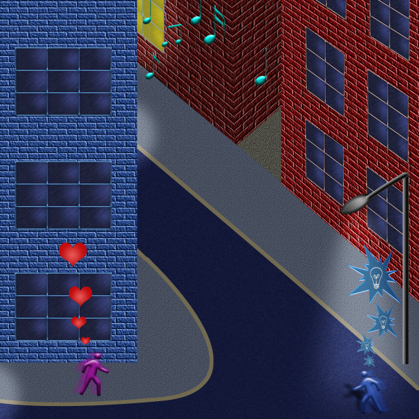 城市生活图片下载