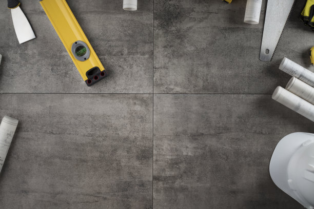 承包商的概念背景。前视图。排版。图片下载