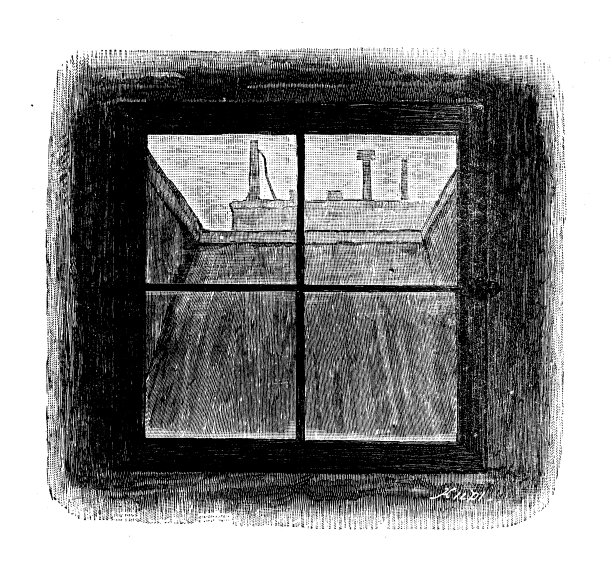 法国民间和军事学校的古董插图:窗户图片下载