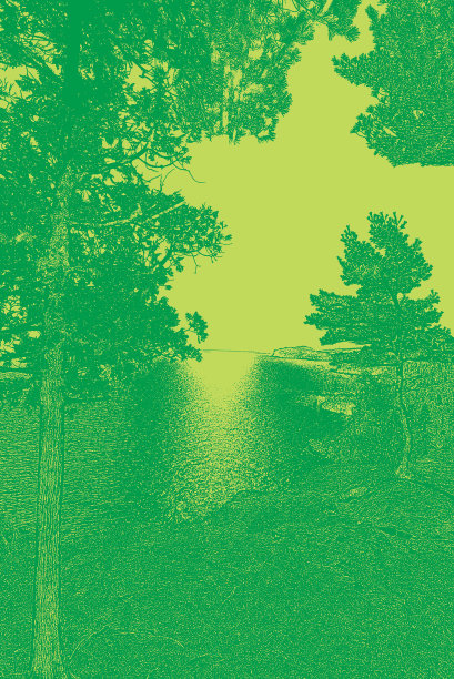 苏必利尔湖的景色。泰特古什州立公园，明尼苏达州。铲点。图片下载