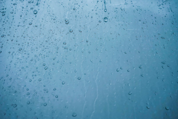 玻璃上的雨水图片下载