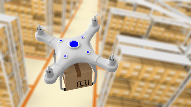 仓库配送无人机图片下载