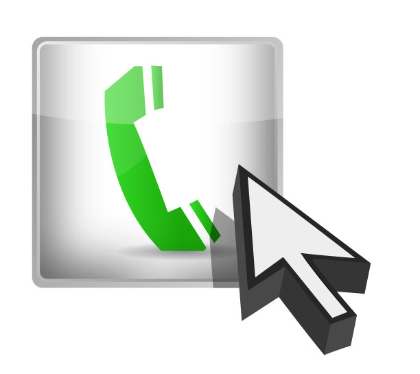 手机按钮和光标插图设计在一个白色的背景图片下载