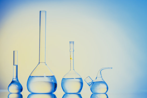 有光的实验室玻璃图片下载