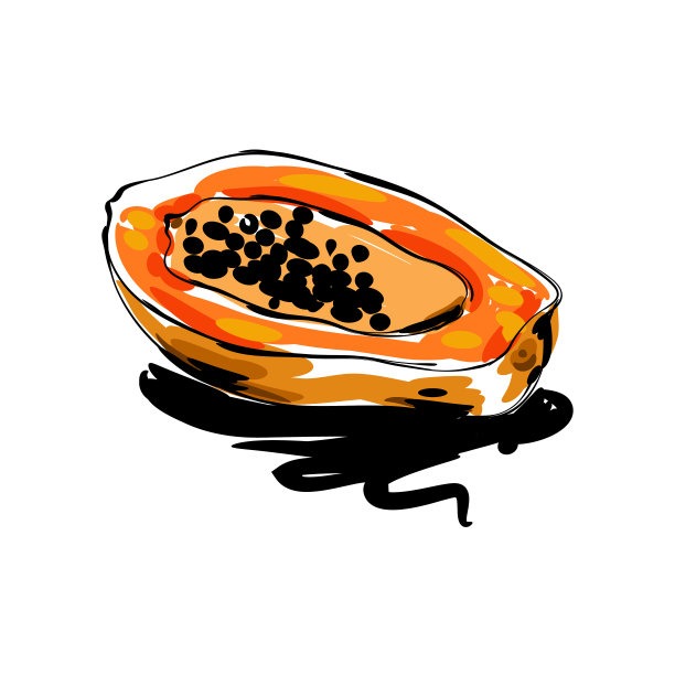 木瓜画图片下载