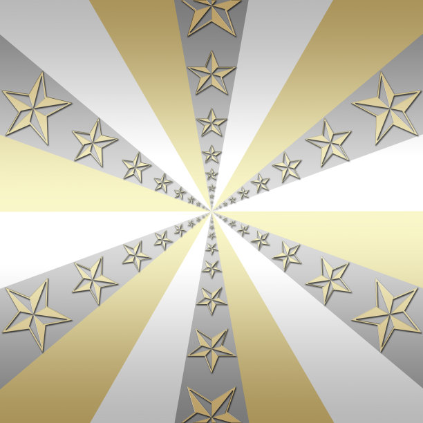 股票插图-豪华金属梯度背景，空白拷贝空间，3D插图，现代背景。图片下载