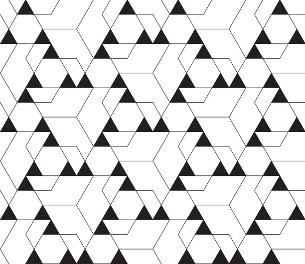 向量抽象重复经典背景在黑色和白色图片下载