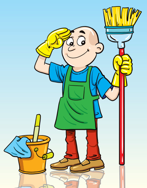 男人更清洁图片下载