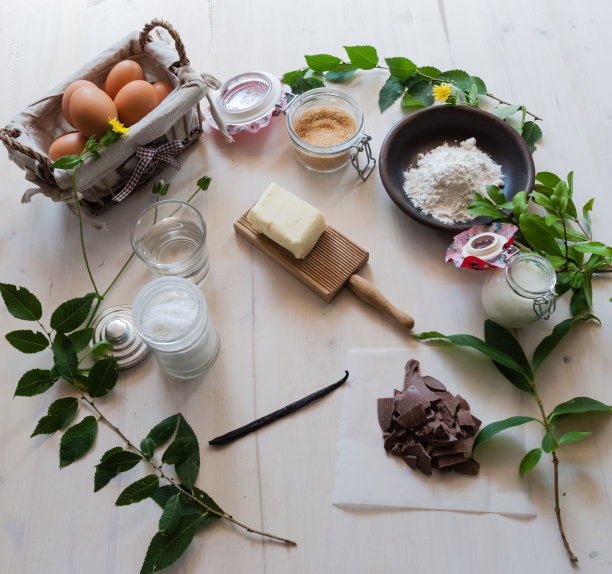 奶油泡芙意大利美食图片下载