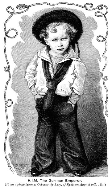 德国皇帝威廉二世小时候(“凯撒比尔”)图片下载