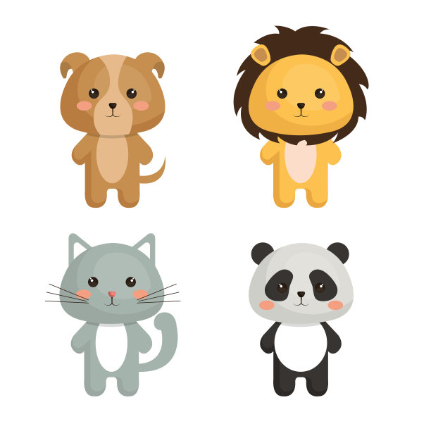 可爱和温柔的动物图片下载