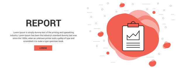 带有报表文档图标的剪贴板图片下载