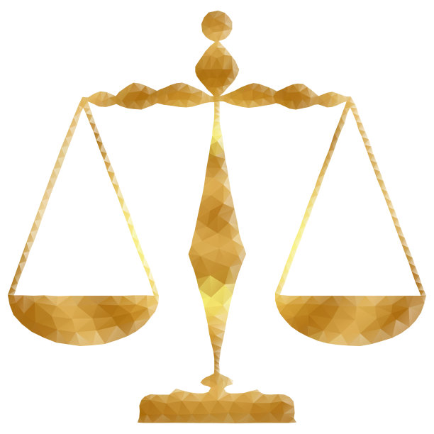 正义的天平，天秤，多边形图片下载