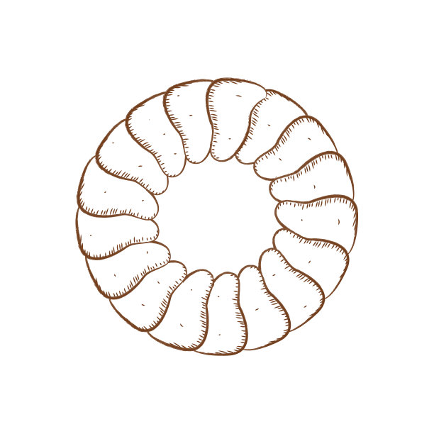 抽象的烘焙食品图片下载