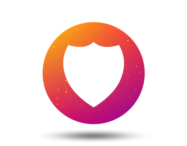 盾保护图标。国防设备的信号。图片下载