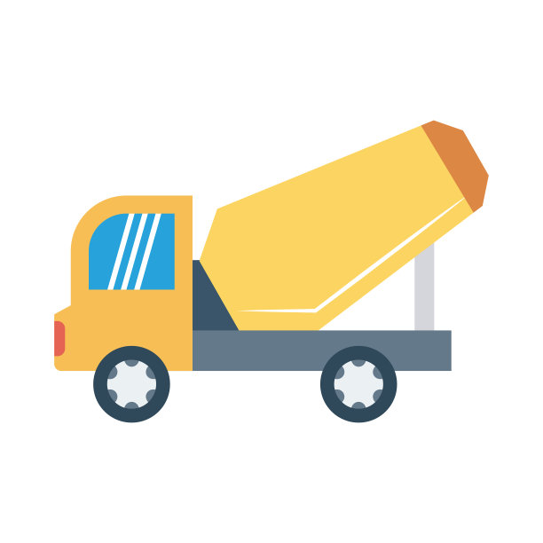 水泥的卡车图片下载