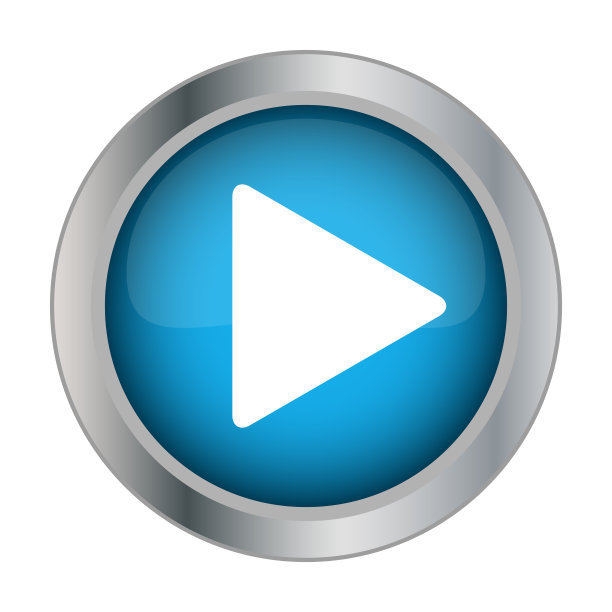 播放按钮矢量图片下载