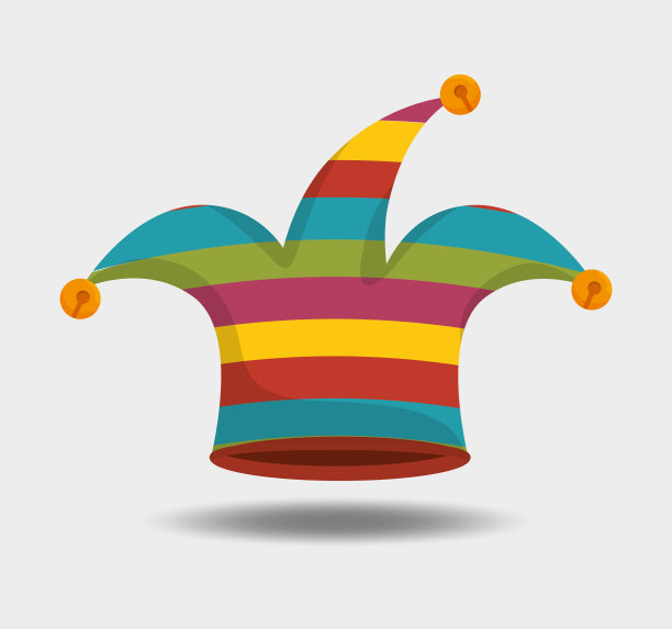 小丑的帽子设计图片下载