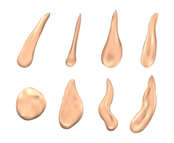 涂抹美容霜图片下载