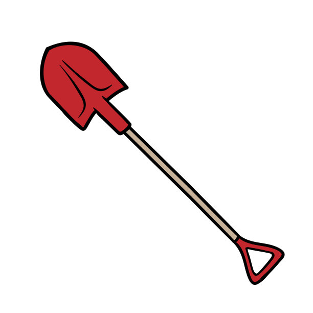 卡通铲工具图片下载