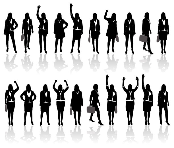 商业女性图片下载