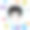 男孩脸，矢量人头插图。深色头发的孩子做鬼脸。图片下载