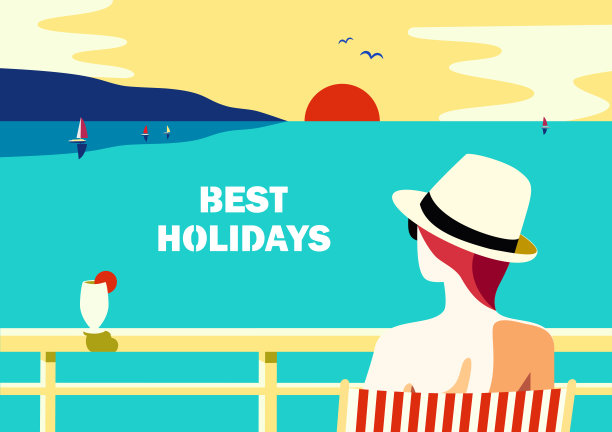 暑假的海报图片下载