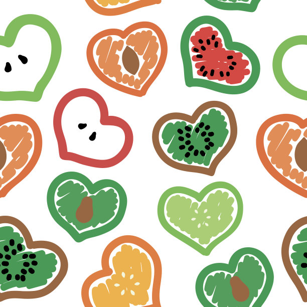 果实的无缝图案图片下载