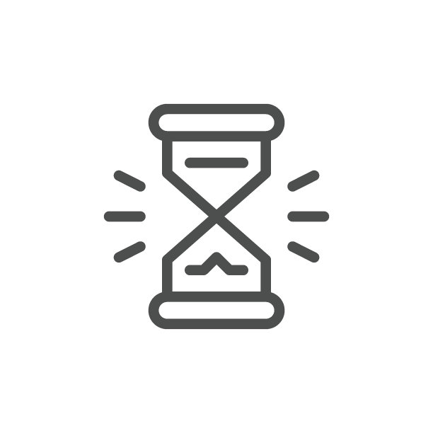 沙漏线性图标图片下载