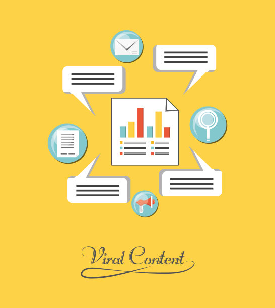 病毒性内容设计图片下载