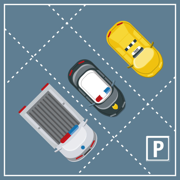 停车区域设计图片下载