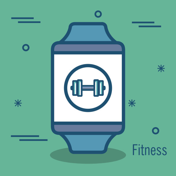 可穿戴技术与生活方式应用程序图片下载