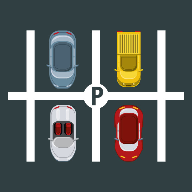 停车区域设计图片下载