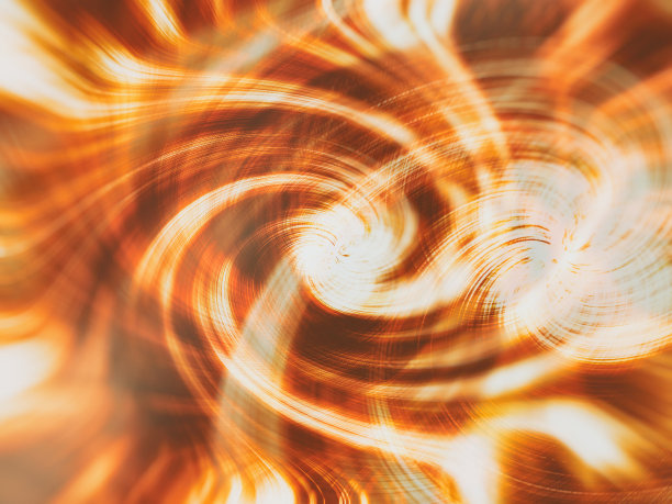 橙色和黄色的抽象背景设计。图片下载