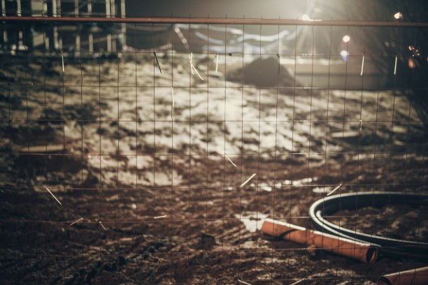 建筑地盘的围栏图片下载