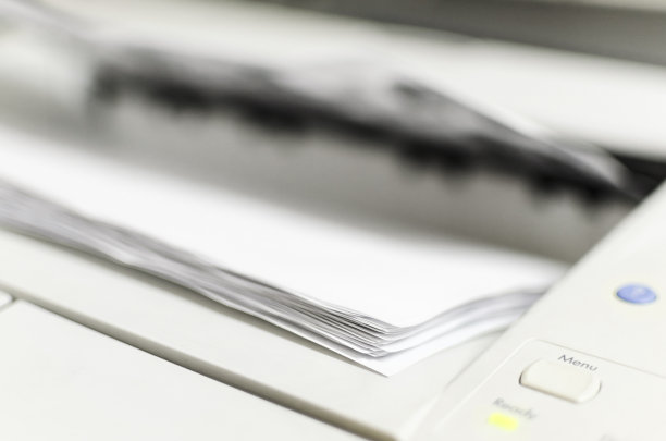 激光打印机，打印文件，办公设备图片下载