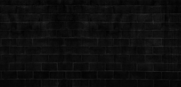 黑色砖墙全框架抽象背景图片下载
