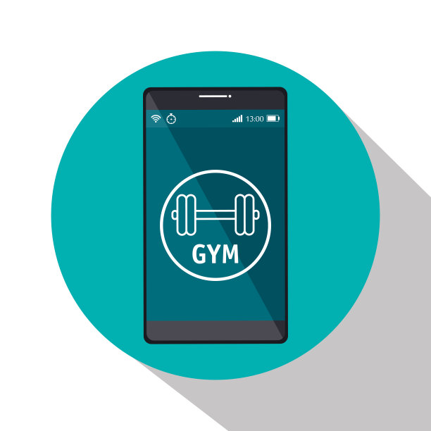 可穿戴技术与生活方式应用程序图片下载