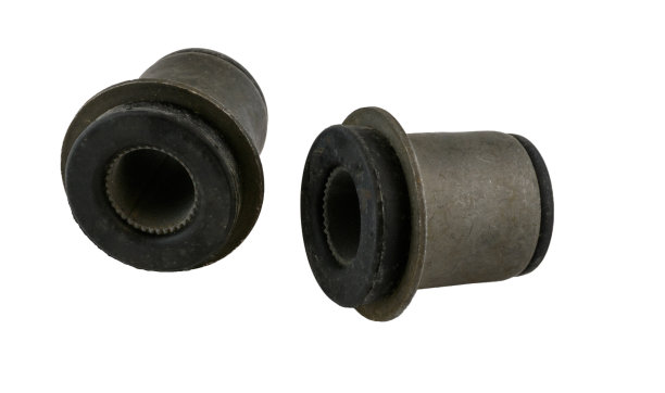 古董古董美国汽车控制臂衬套上的白色背景图片下载