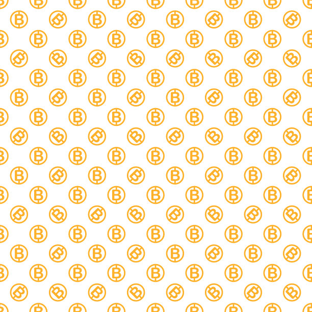 矢量无缝模式与比特币。图片下载