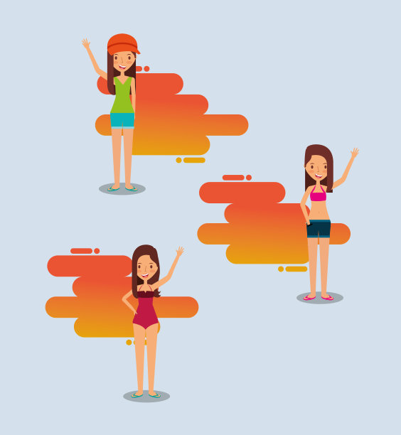 夏天人的假期图片下载