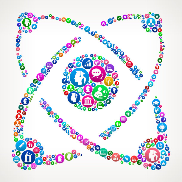 女性面部金钱矢量图标图案图片下载