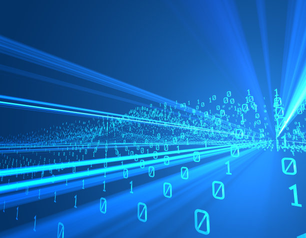 未来技术网络，信息传输，互联网技术，速度和技术素材图片