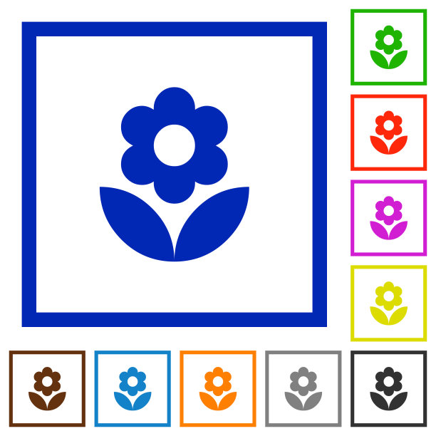 花扁边框图标图片下载