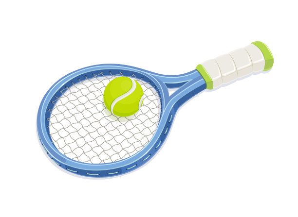 网球拍和球图片下载