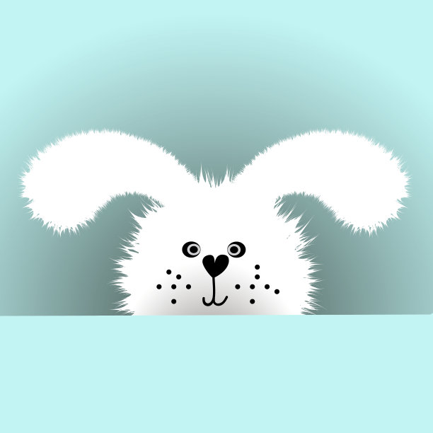 可爱的兔子图片下载